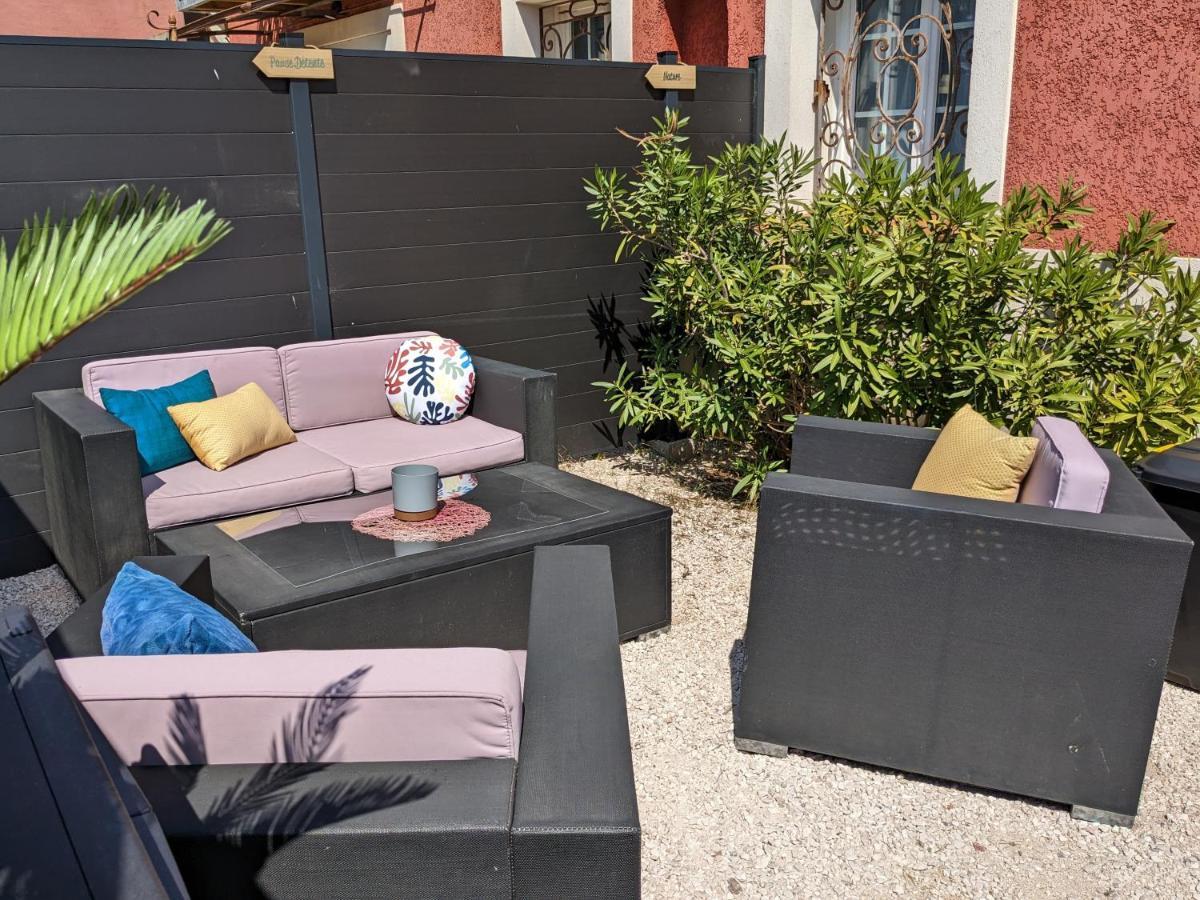 L'Instant Mer - Bord De Mer - Studio Avec Grand Jardin A La Capte Hyères Zewnętrze zdjęcie