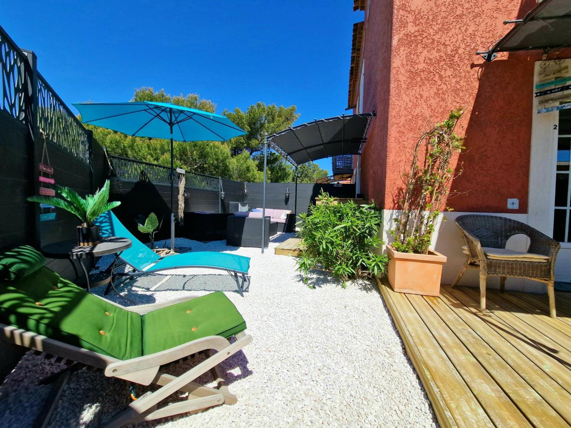 L'Instant Mer - Bord De Mer - Studio Avec Grand Jardin A La Capte Hyères Zewnętrze zdjęcie