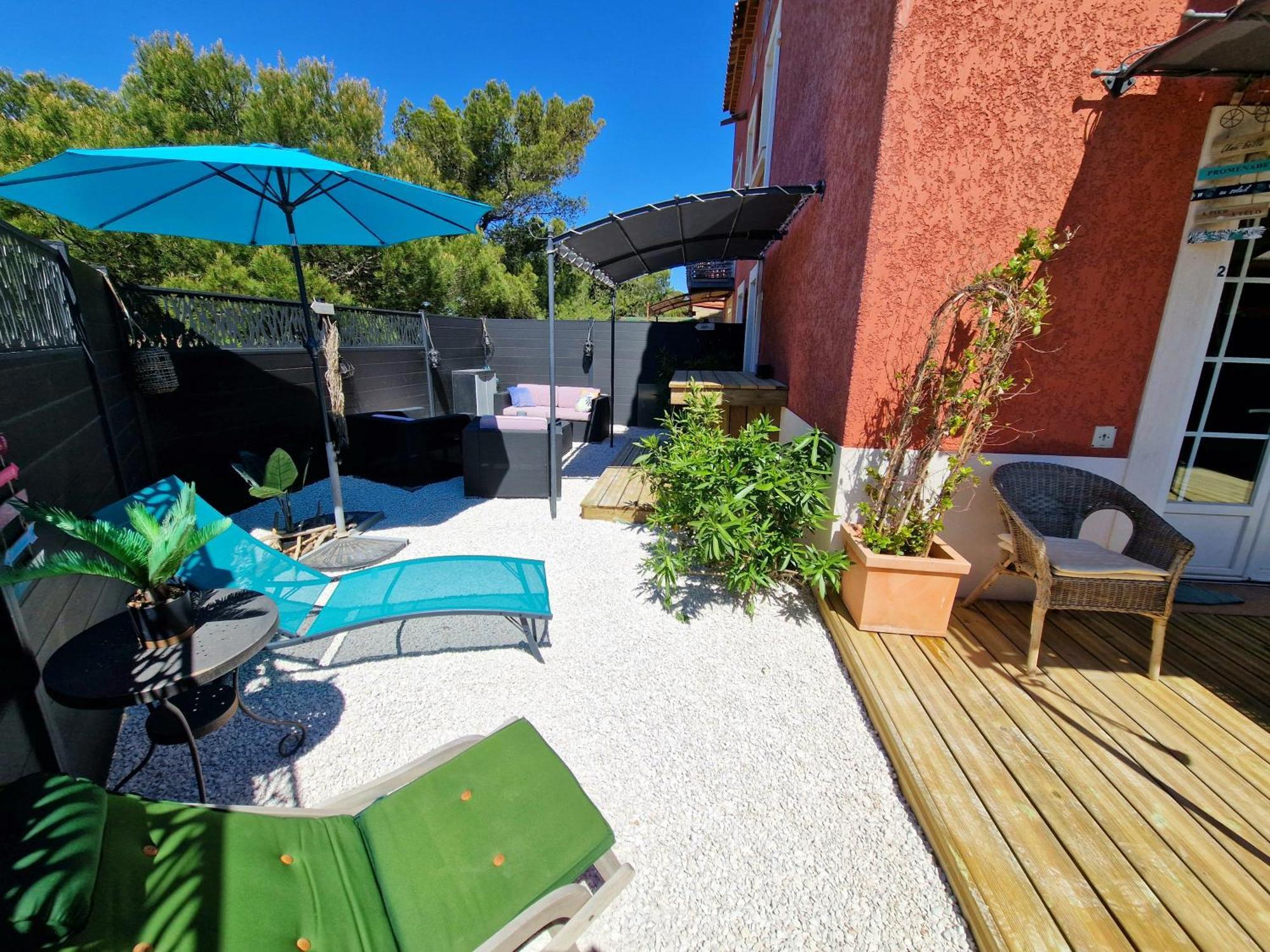 L'Instant Mer - Bord De Mer - Studio Avec Grand Jardin A La Capte Hyères Zewnętrze zdjęcie